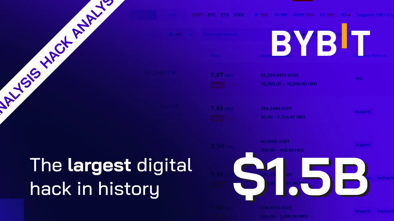 The $1.5B Bybit Hack (The Biggest Crypto Theft Ever)